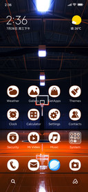 Basketball court