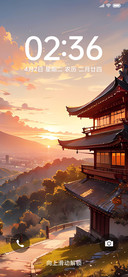 晚霞