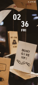 dont give up
