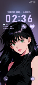 复古漫画绿瞳少女