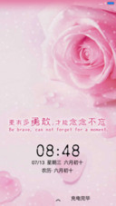 粉色玫瑰（动态桌面）