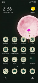 minimal moon