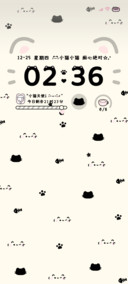 多图 简约小黑猫