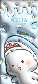 软萌三团3D膨胀风
