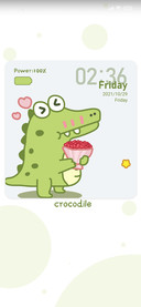 Small crocodile