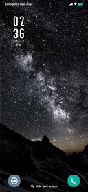 Vast sky