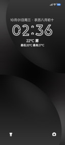 极简黑