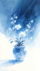 治愈温馨油画壁纸-锐景创意