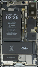 iphonex的电路板