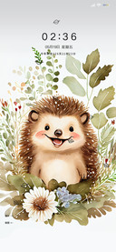 治愈插画丛林趣事