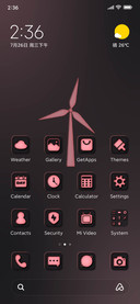 Pink Windmill