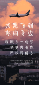 我想飞到你的身边