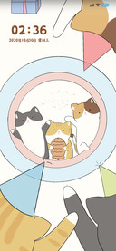 猫猫打招呼