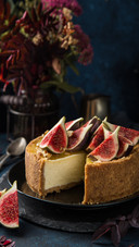 A Plate of Cakes With Figs