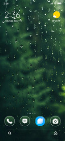Rain Bokeh