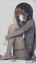 黑长直美眉