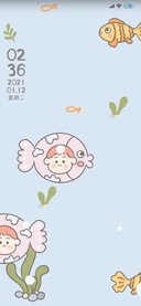 海洋的小鱼