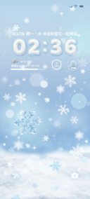 OS 雪花飘落之迹