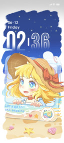 晴日海滩