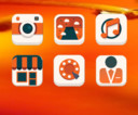 iOS Orange  In Designs 