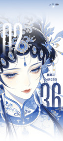 古风青花韵