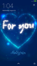 For my honey, for you!