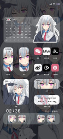 动漫女生浪漫如月