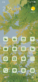 Eye care green