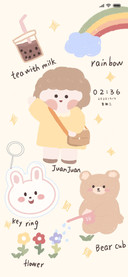 彩虹可爱少女心
