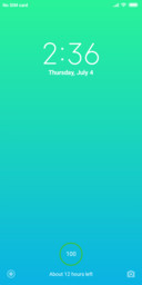 white green