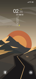 Afar Sunset