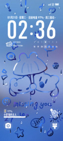 雨雾玻璃小黑猫