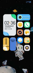 Rotating astronaut