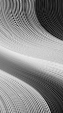 Wavy paper pile