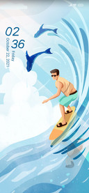 Surfing At Sea