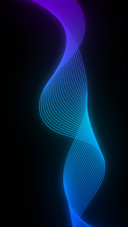 Abstract Lines Blue
