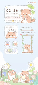可爱小熊猫日常