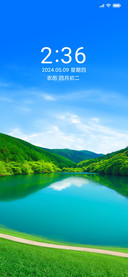 唯美湖泊