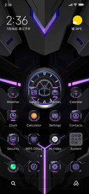 Cool black mecha