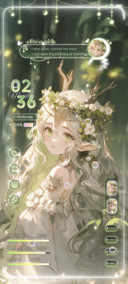 Heart grass fairy