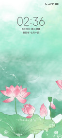 绿韵荷塘