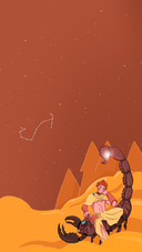 Scorpio, the charming constellation