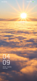 Sea of clouds