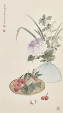 何红玉 国画里的端午