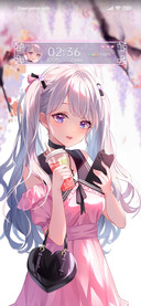 Spring+Sakura+Girl