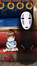 和狗狗穿越宫崎骏漫画