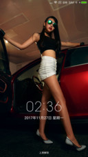美女烈焰红唇