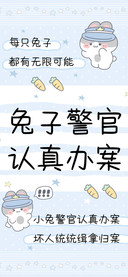 兔子警官认真办案