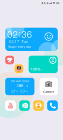 Dual Cyan White