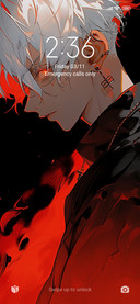 white-haired boy